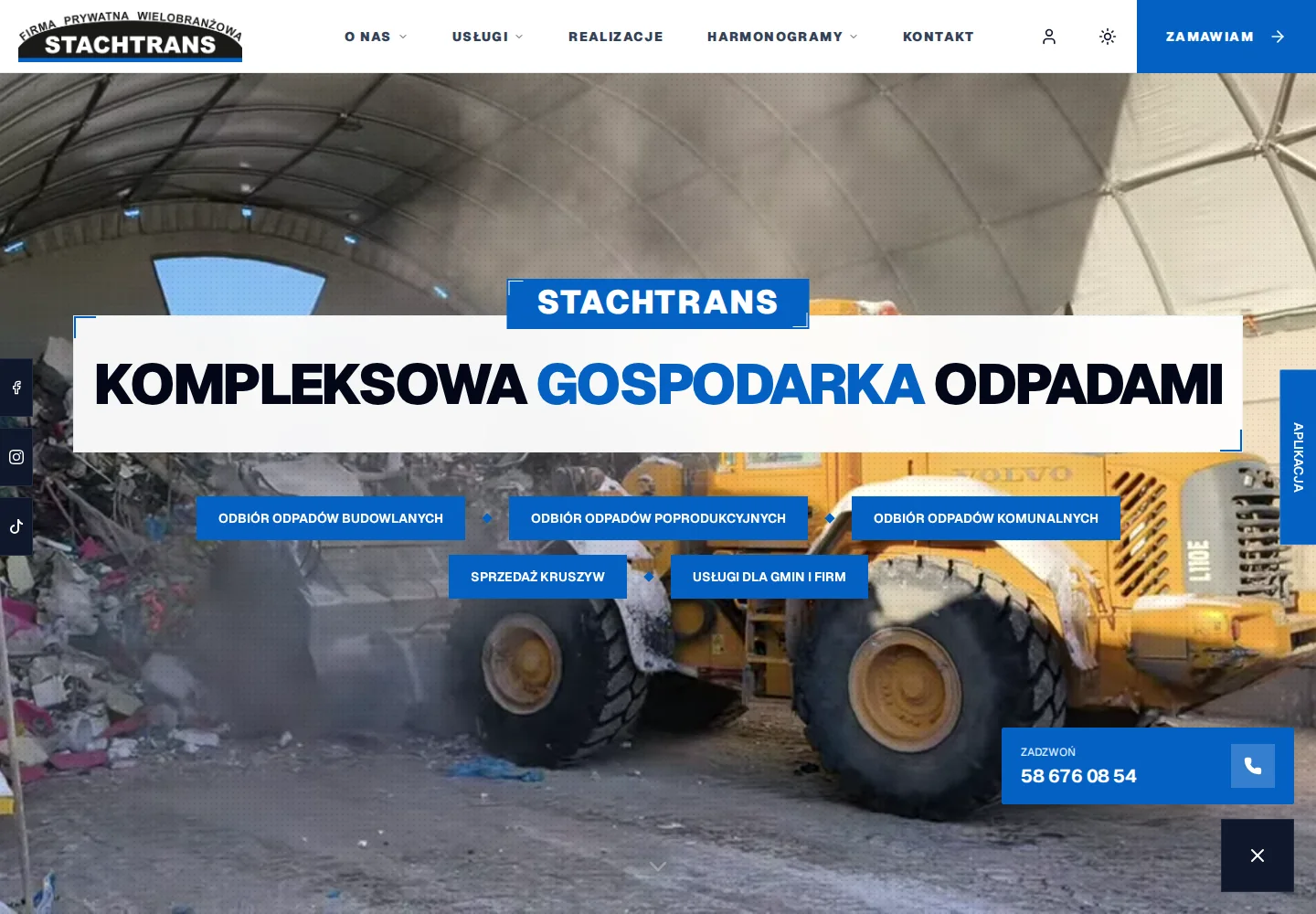 StachTrans - waste services platform